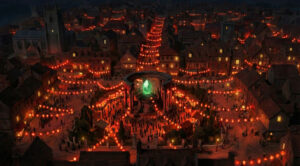 祭りの夜のグロウストン